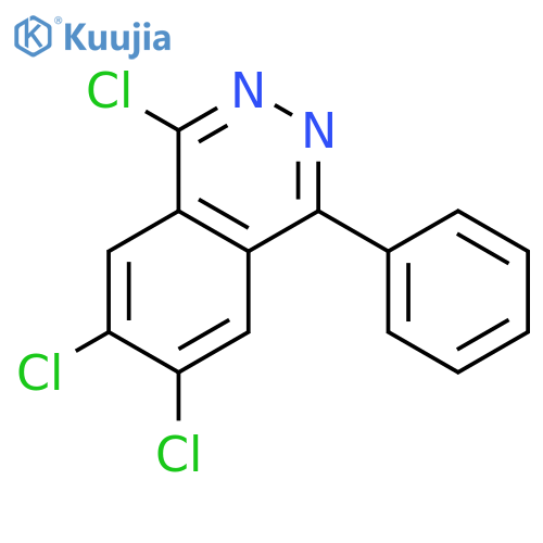 Phthalazine, 1,6,7-trichloro-4-phenyl- structure
