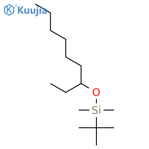 Silane, (1,1-dimethylethyl)[(1-ethylheptyl)oxy]dimethyl- structure