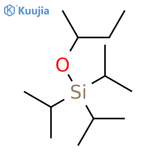 Silane, tris(1-methylethyl)(1-methylpropoxy)- structure