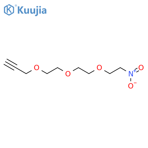 1-Propyne, 3-[2-[2-(2-nitroethoxy)ethoxy]ethoxy]- structure