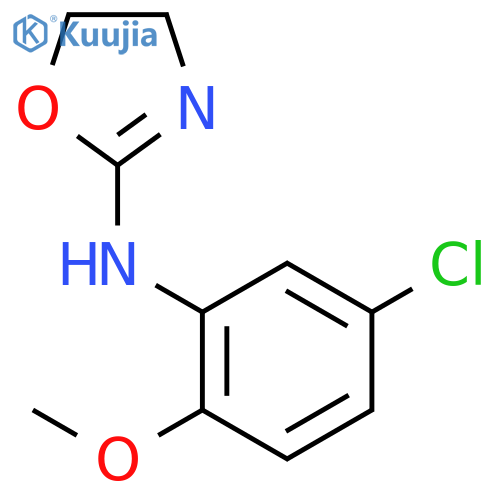 2-Oxazolamine, N-(5-chloro-2-methoxyphenyl)-4,5-dihydro- structure