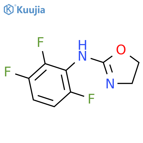 2-Oxazolamine, 4,5-dihydro-N-(2,3,6-trifluorophenyl)- structure