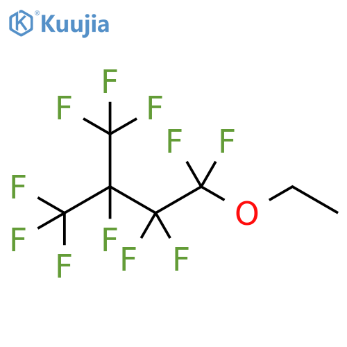 butane, 1-ethoxy-1,1,2,2,3,4,4,4-octafluoro-3-(trifluoromethyl)- structure