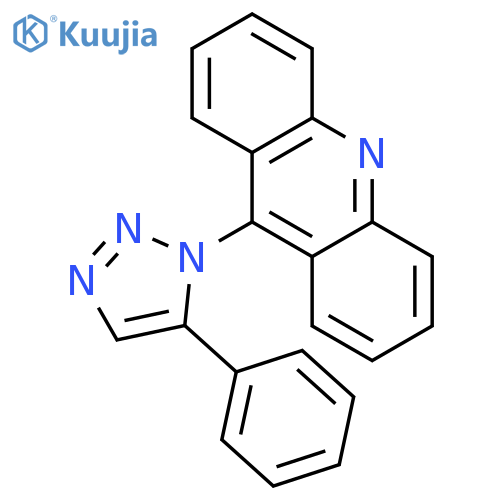 Acridine, 9-(5-phenyl-1H-1,2,3-triazol-1-yl)- structure