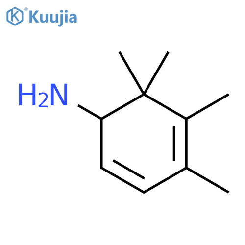 2,4-Cyclohexadien-1-amine, 4,5,6,6-tetramethyl- structure