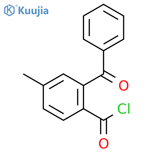 Benzoyl chloride, 2-benzoyl-4-methyl- structure