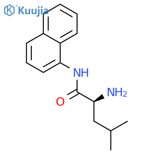 L-Leucine α-naphthylamide structure