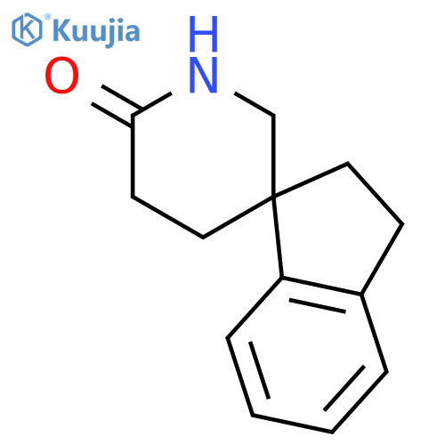 Spiro[1H-indene-1,3'-piperidin]-6'-one, 2,3-dihydro- structure
