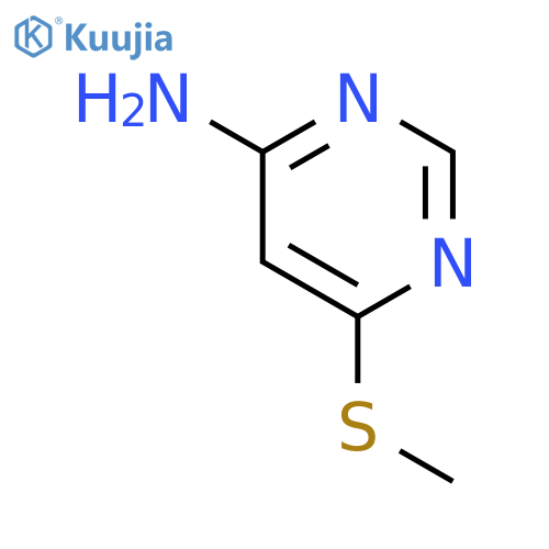 6-(methylsulfanyl)pyrimidin-4-amine structure