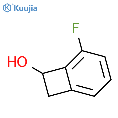 Bicyclo[4.2.0]octa-1,3,5-trien-7-ol, 5-fluoro- (9CI) structure