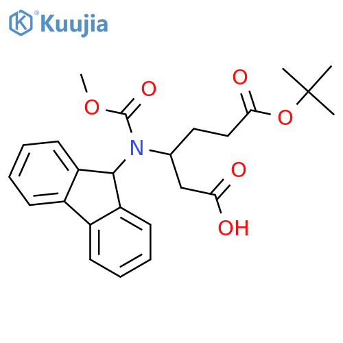 Fmoc-β-HoGlu(OtBu)-OH structure