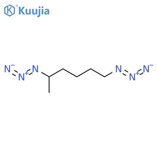 Hexane, 1,5-diazido- structure