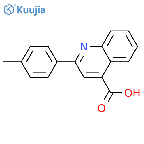 2-(4-Methylphenyl)quinoline-4-carboxylic Acid structure