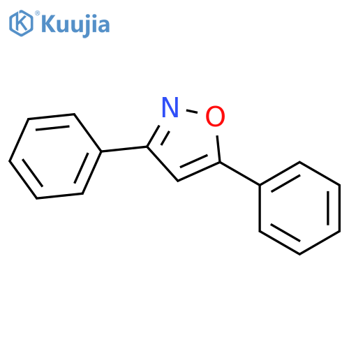 Isoxazole,3,5-diphenyl- structure