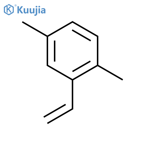 2,5-Dimethylstyrene (stabilized with 4-tert-butylcatechol) structure