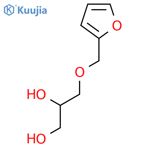 1,2-Propanediol, 3-(2-furanylmethoxy)- structure