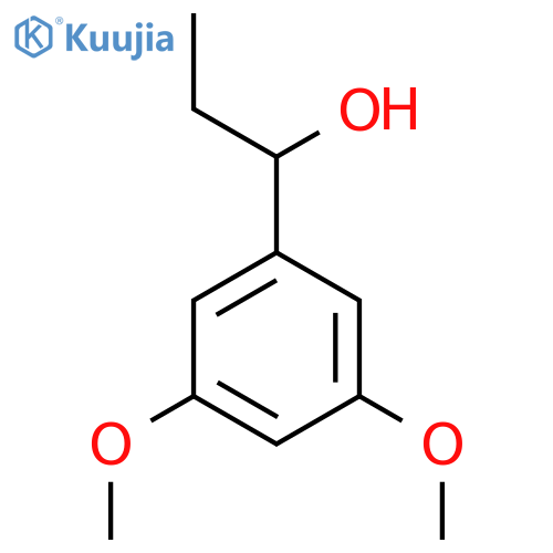 1-(3,5-Dimethoxyphenyl)propan-1-ol structure