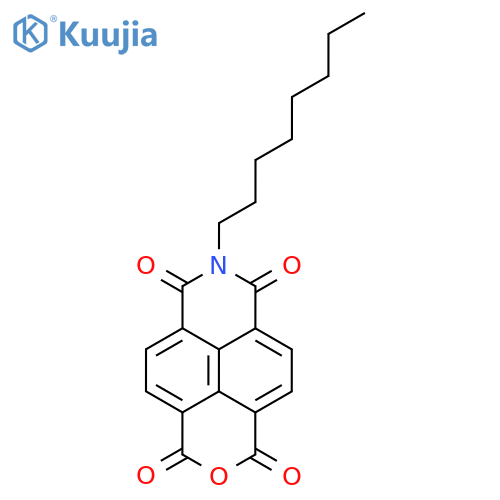 1H-2-Benzopyrano[6,5,4-def]isoquinoline-1,3,6,8(7H)-tetrone, 7-octyl- structure