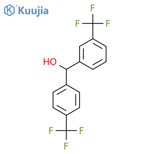 3,4'-Bis(trifluoromethyl)benzhydrol structure