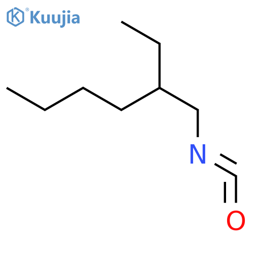 Heptane,3-(isocyanatomethyl)- structure