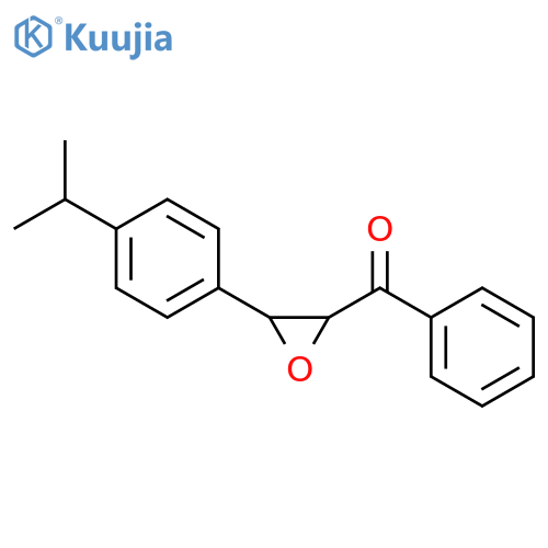 Methanone, [3-[4-(1-methylethyl)phenyl]oxiranyl]phenyl- structure
