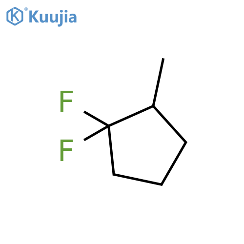 1,1-difluoro-2-methylcyclopentane structure