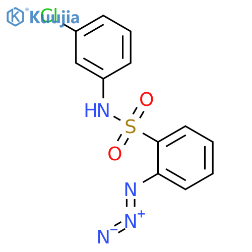 Benzenesulfonamide, 2-azido-N-(3-chlorophenyl)- structure