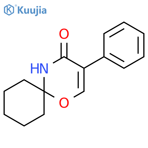 1-OXA-5-AZASPIRO[5.5]UNDEC-2-EN-4-ONE, 3-PHENYL- structure