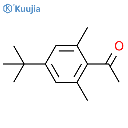 Ethanone,1-[4-(1,1-dimethylethyl)-2,6-dimethylphenyl]- structure