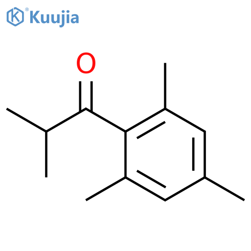 2-methyl-1-(2,4,6-trimethylphenyl)propan-1-one structure