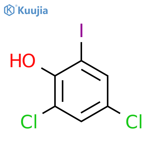 2,4-Dichloro-6-Iodophenol structure