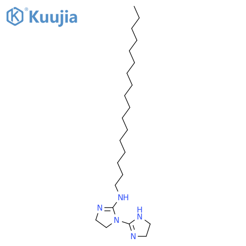 [1,2'-Bi-1H-imidazol]-2-amine, N-heptadecyl-4,4',5,5'-tetrahydro- structure