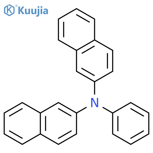 2-Naphthalenamine, N-2-naphthalenyl-N-phenyl- structure