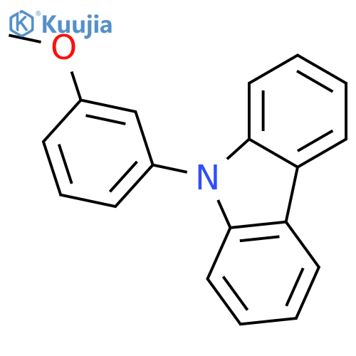 9H-CARBAZOLE, 9-(3-METHOXYPHENYL)- structure