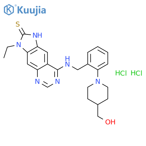Thioquinapiperifil Dihydrochloride structure