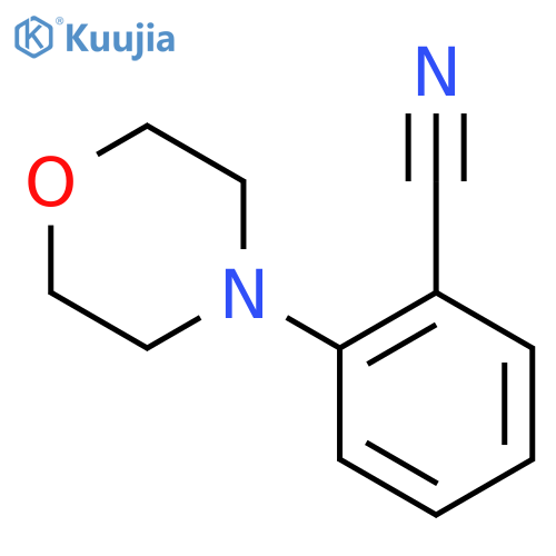 2-(morpholin-4-yl)benzonitrile structure