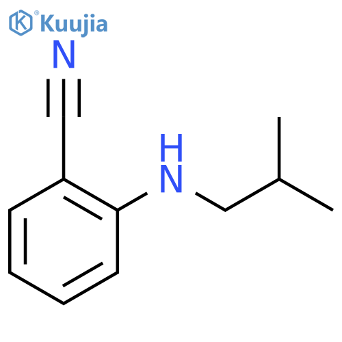 2-(Isobutylamino)benzonitrile structure