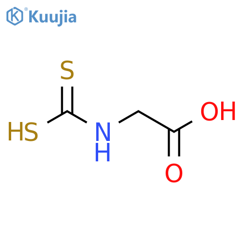 Glycine,N-(dithiocarboxy)- structure