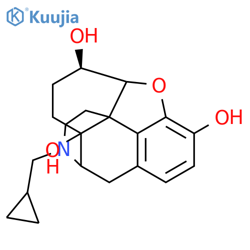 Morphinan-3,6,14-triol,17-(cyclopropylmethyl)-4,5-epoxy-, (5a,6a)- structure