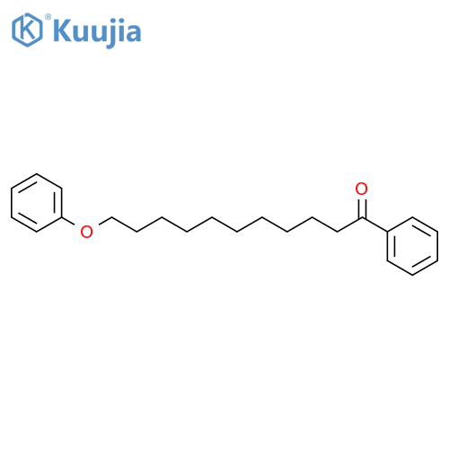 1-Undecanone, 11-phenoxy-1-phenyl- structure