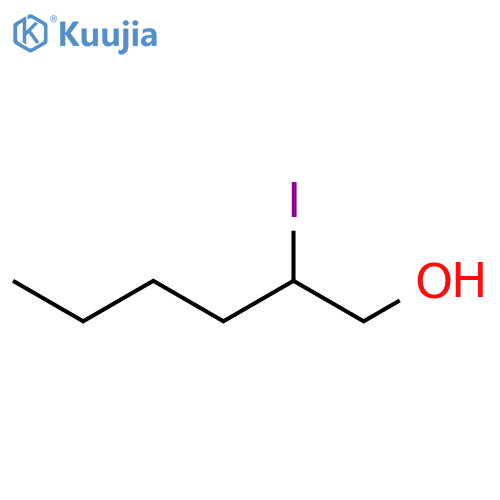 1-Hexanol, 2-iodo- structure