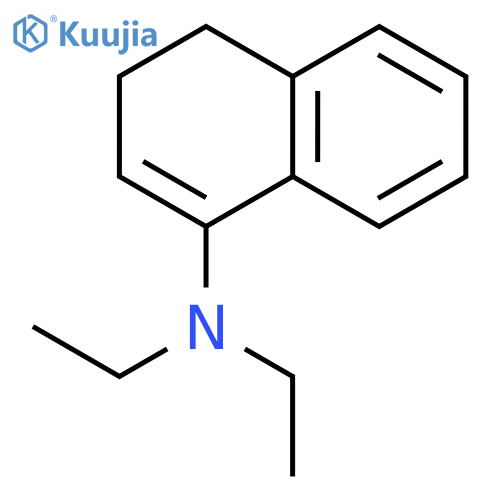 1-Naphthalenamine, N,N-diethyl-3,4-dihydro- structure