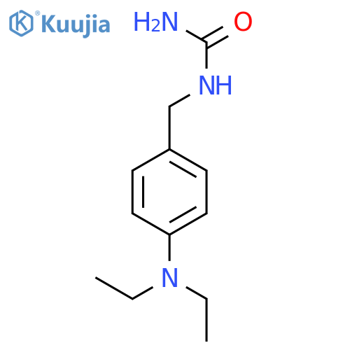 Urea, [[4-(diethylamino)phenyl]methyl]- structure