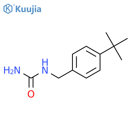 Urea, [[4-(1,1-dimethylethyl)phenyl]methyl]- structure