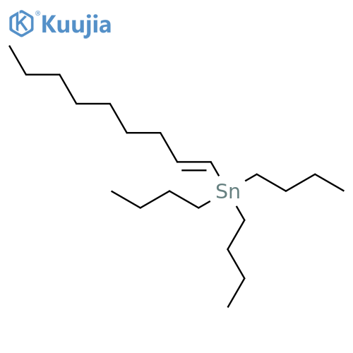 Stannane, tributyl-1-nonenyl- structure