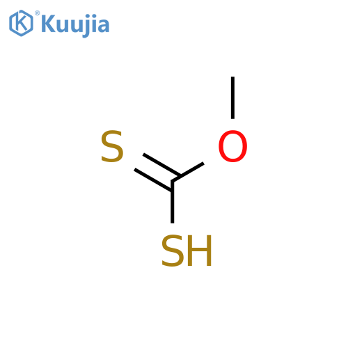 Carbonodithioic acid,O-methyl ester (9CI) structure