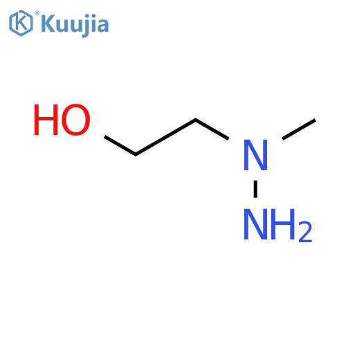 2-(1-methylhydrazin-1-yl)ethan-1-ol structure
