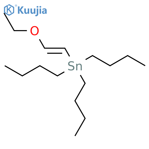 tributyl(2-ethoxyethenyl)stannane structure