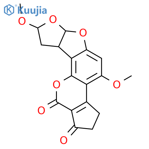 Aflatoxin Ex2B1 structure
