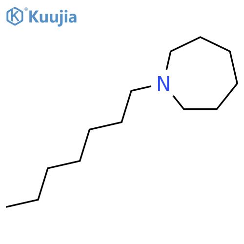 1H-Azepine, 1-heptylhexahydro- structure